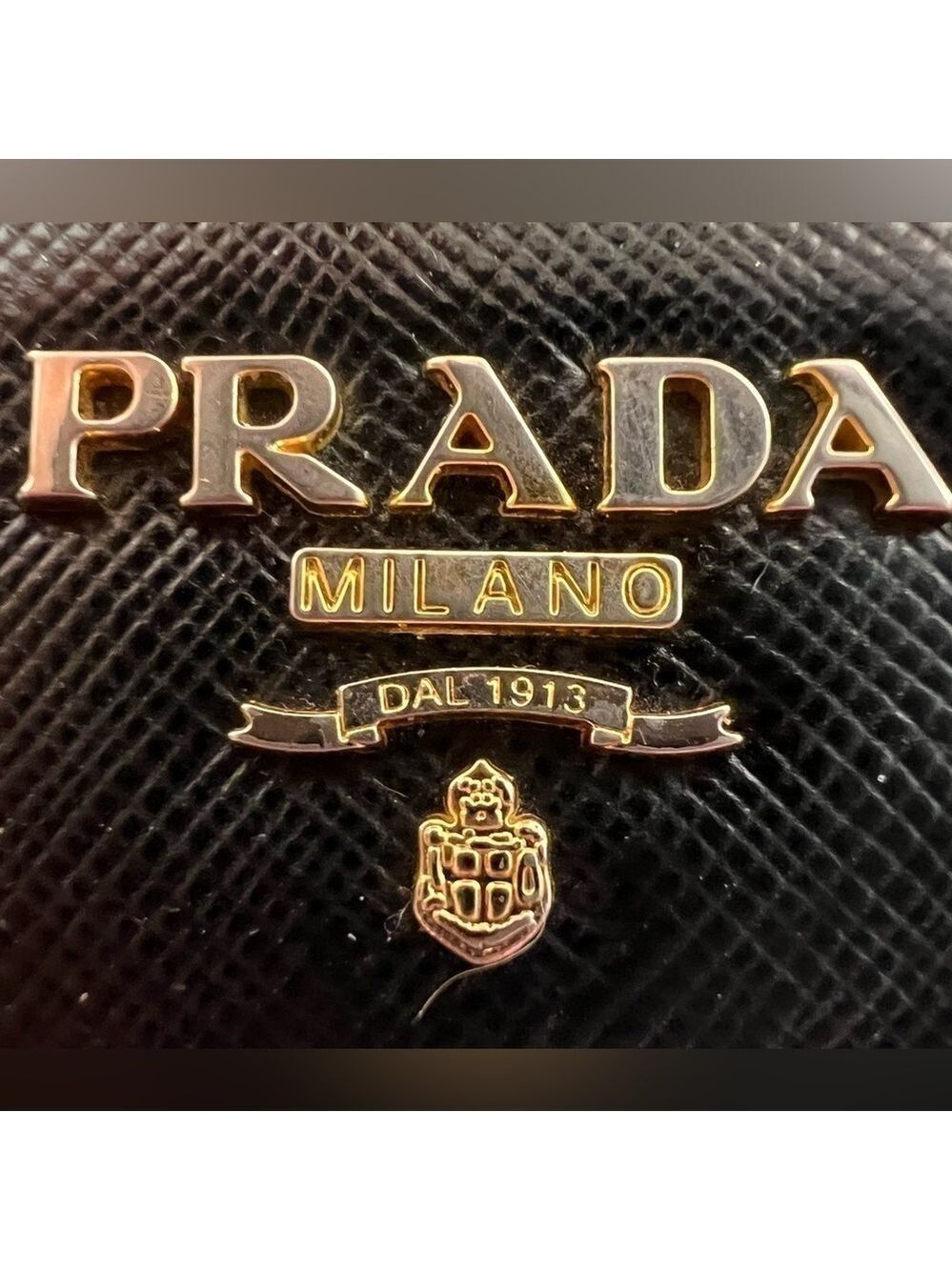 PRADA SAFFIANO LEATHER FLAP WALLET - Picture 16 of 16